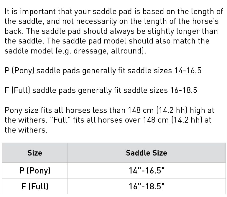 White Close Contact Jumping Saddle Pad - Shaped Equestrian Horse Pad