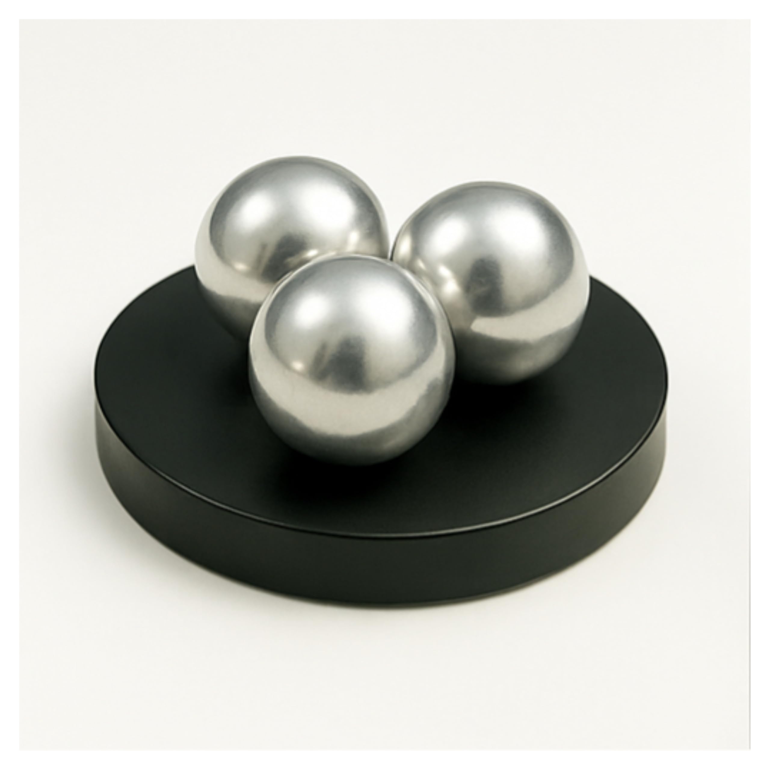 Premium Aluminium Balls in 50 Calibres, 12.5 mm Precision-Machined Projectiles (50 Pieces), Solid Aluminium Ammo for HDR & HDP Pistols, Reusable, Polished Finish