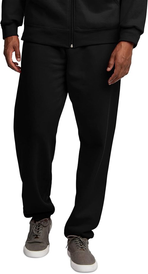 Fruit of the Loom Eversoft Fleece Sweatpants - Elastic Bottom, Relaxed Fit, Moisture-Wicking, Breathable