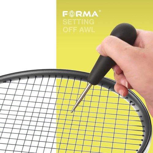 FORMA S.F. Sports Tennis/Badminton Stringing Machine Racquet String Tension Release Tools Setting Off Awl String Aligner Racquet stringing Machine Tools