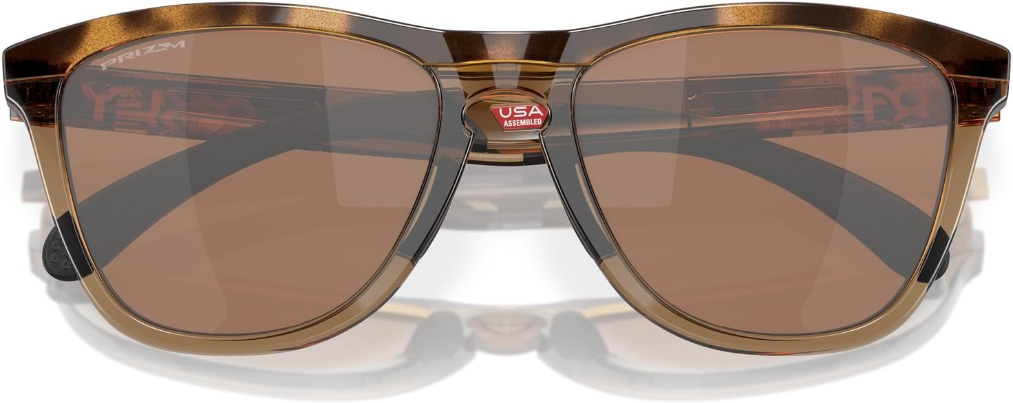Oakley Frogskins Sunglasses - Low Bridge Fit Round Design for Unisex Adults | Stylish & Comfortable