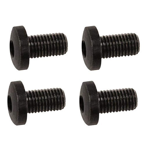 Hogue 45009 Colt & 1911 Officer's Grip Screws, Hex, Black (Per 4)