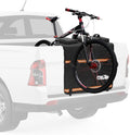 MDSTOP Tailgate Pad - Mountain Bike Protector with Reflective Strips | Scratch Resistant, Holds 2 Bikes (Black, M)