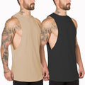 Muscle Killer Men's Muscle Cut Off Gym Tank Tops - Bodybuilding Fitness Shirts | 1, 2, or 3 Pack
