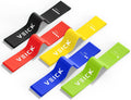 VEICK Resistance Loop Exercise Bands - Set of 5 Elastic Workout Bands for Home Fitness & Strength Training