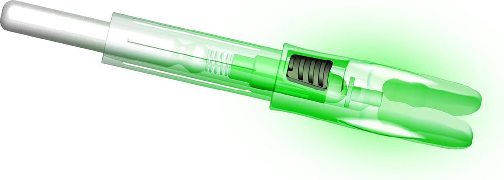 Reikawa G X H S GT Lighted Nocks - LED Arrow Nocks for Archery | 6-Pack with Multiple Sizes