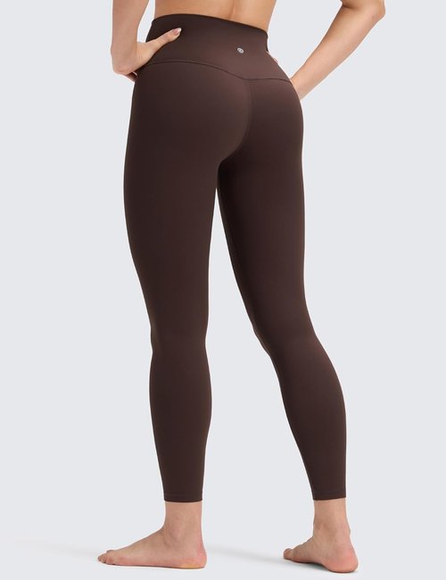 CRZ YOGA Yoga Leggings - Buttery Soft High Waisted No Front Seam 25" for Comfortable Pilates Workouts