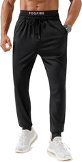 Skiennix Men's Joggers - Lightweight Athletic Sweatpants with Zipper Pockets | Tapered Fit for Gym & Running