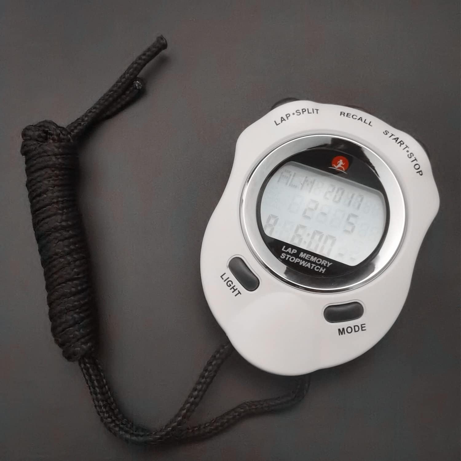 Skiennix Stopwatch - Metal Sports Timer with 10/100/400 Laps, 0.01s Precision & Countdown Alarm