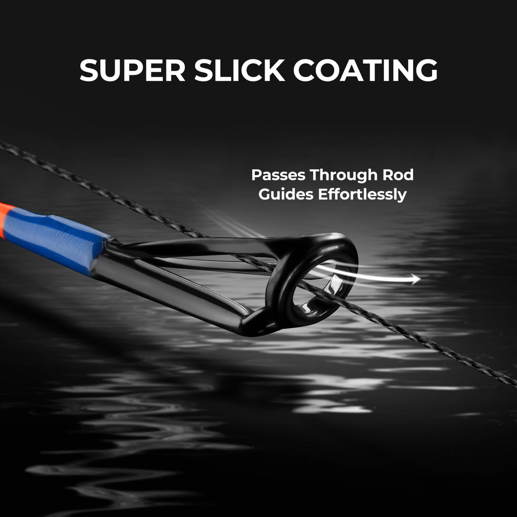 KastKing Superpower Braided Fishing Line, Black, 20LB, 500+47 Yds