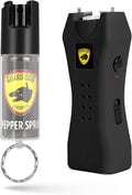 Guard Dog Security Mini Stun Gun & Flashlight | Rechargeable Self-Defense Keychain for Women