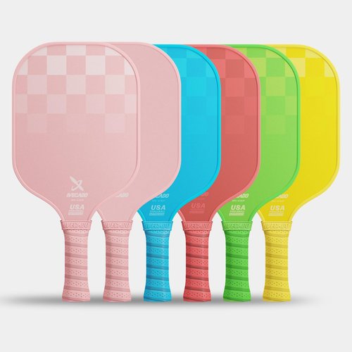IVECADO Pickleball Paddle Pink Carbon Fiber USAPA Approved Lightweight One Pickle Ball Racket with Cover for Women and Men