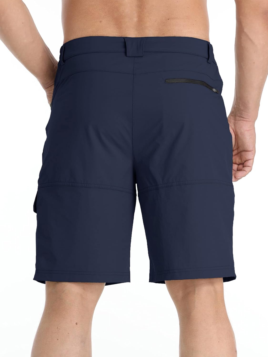 TACVASEN Men's Quick-Dry Cargo Shorts - Water-Resistant Casual Outdoor Wear for Hiking & Golf