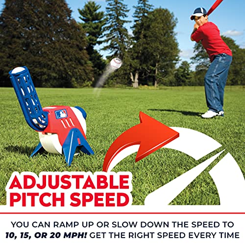 Franklin Sports MLB Power Pitcher Baseball Pitching Machine for Kids