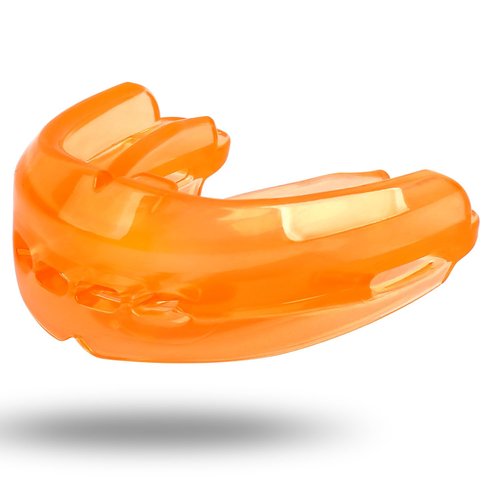 Sport Mouth Guard Youth Adult, Mouthguard for Braces Sparring Mouth Guard, Double Braces,Soft, No Boiling Required，Football, Taekwondo, Jujitsu and Karate