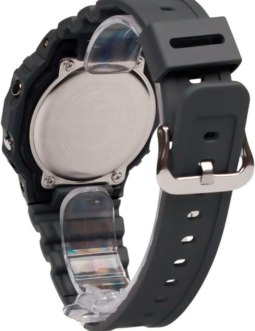 Casio DW5610UU-8 G-Shock Watch - Classic Urban Utility Design with Gray Resin Band