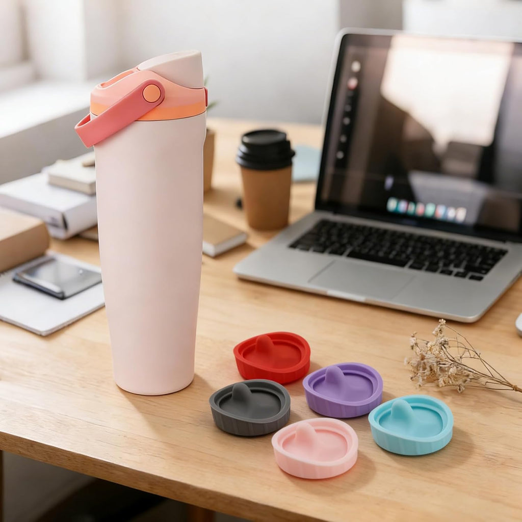 Owala | Replacement Stopper Set - 7Pcs Leakproof Silicone Caps for FreeSip Tumbler 30oz & 40oz