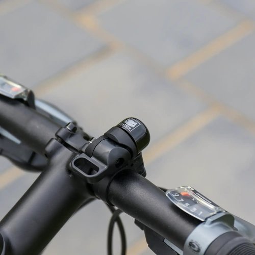 CATEYE OH-1500 Nido Bell – Brass Bike Bell with Distinctive Double Ring, Fits 22.2 mm or 25.4 mm Handlebars, Matte Finish, Clear Sound, Fits Road, MTB, Kids Bikes