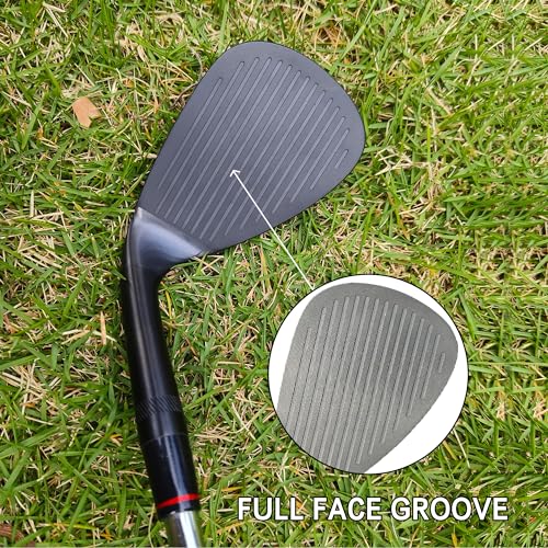 Yamato 72 Degree Full Face Forged Golf Wedge - Black, Set or Individual