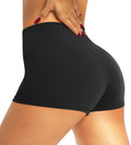 QGGQDD Workout Biker Shorts for Women - 3"/5"/8" High Waisted Tummy Control Spandex Booty Shorts for Gym Yoga Volleyball