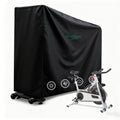 Exercise Bike Cover 600D Bicycle Cover Waterproof & Dustproof,Upright Exercise Bike Cover with Air Vent,All Weather Large Cover for Peloton Bike,Suitable for Peloton Bike+ and Schwinn