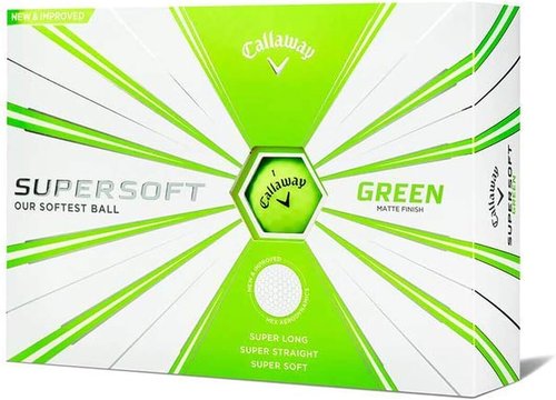 Callaway Golf Supersoft Golf Balls - Exceptional Distance & Soft Feel | 12-Pack White