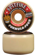 Spitfire Formula Four Conical Full Wheels 101duro White/Red (53mm)