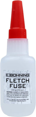 Bohning Fletch Fuse Instant Glue - Strong Adhesive for Fletching Arrows | 1/2 Oz