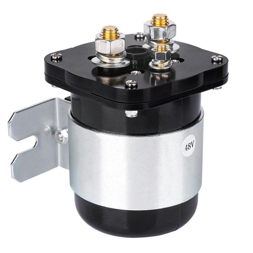 CartClan 48 Volt 4 Terminal Solenoid, Suitable for 48V Club Car, EZGO, Yamaha Electric Golf Cart, Replacement Part OEM#: 101883601, 73231G01, JR1-H1950-00