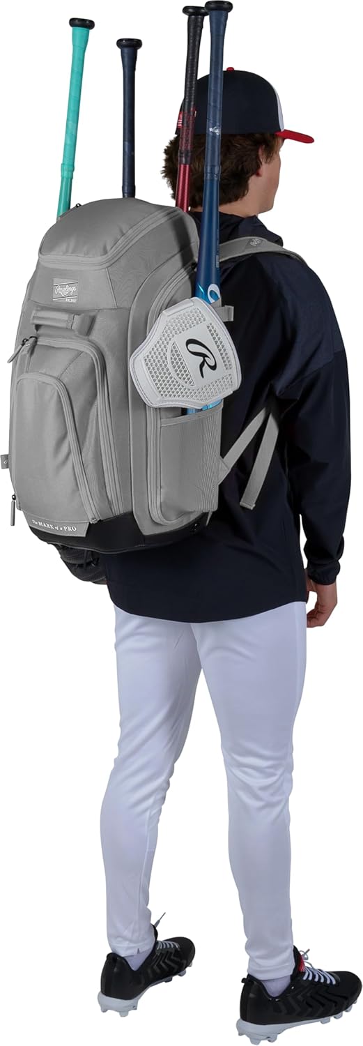 Rawlings | LEGION 2.0 Player's Backpack | Durable Baseball/Softball Gear | Multiple Styles Available