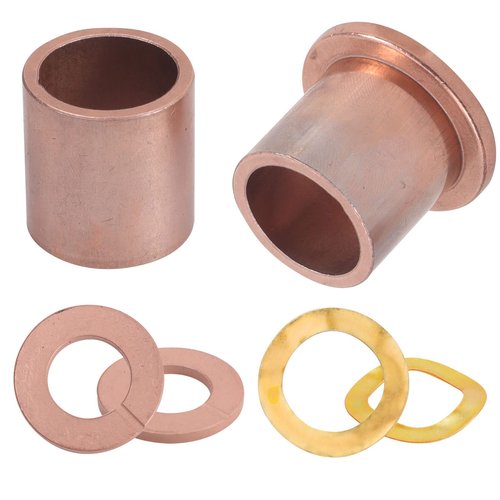 Roykaw Club Car DS Front End Repair Kit Rebuild Kit with King Pin/A arm/Front Leaf Spring Bushing Kits and Bolts/Clevis for 1993-Up Gas & Electric Golf Cart