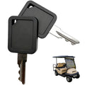 BESTJKM Replacement Golf Cart Key 1B - 2-Pack Compatible with Club Car DS & Precedent Models Fits Part #105068002 Durable & Reliable Ignition Key Set for Easy Use