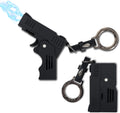 Skiennix Mini Stun Gun - Rechargeable Personal Security Device with Safety Switch & LED Flashlight