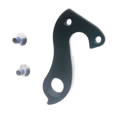 Juscycling Derailleur Hanger Fit for Avanti EMC Fuji Jamis Norco Pinarello Sette Stevens Univega 120 - Aluminum, Black