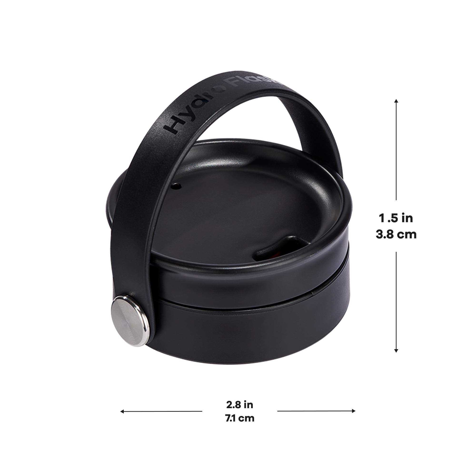 Hydro Flask Lid – Flex Sip Replacement Lid for Wide Mouth Water Bottles - Coffee Lid Accessory Black