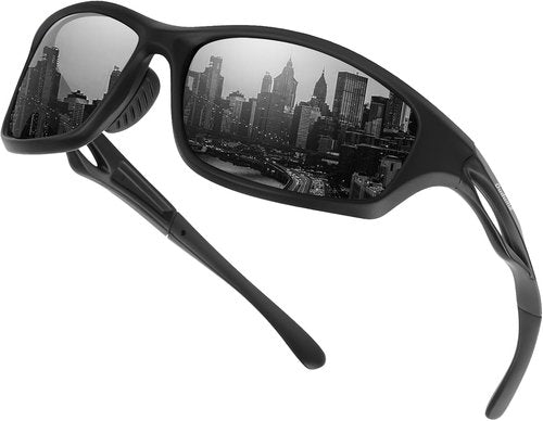 Duduma Polarized Sports Sunglasses - Lightweight TR90 Shades for Men & Women | Ideal for Running, Cycling, Fishing, Golf, and Driving