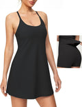 Heathyoga Tennis Dress for Women - Athletic Style with Shorts & Pockets | Perfect for Golf & Sports