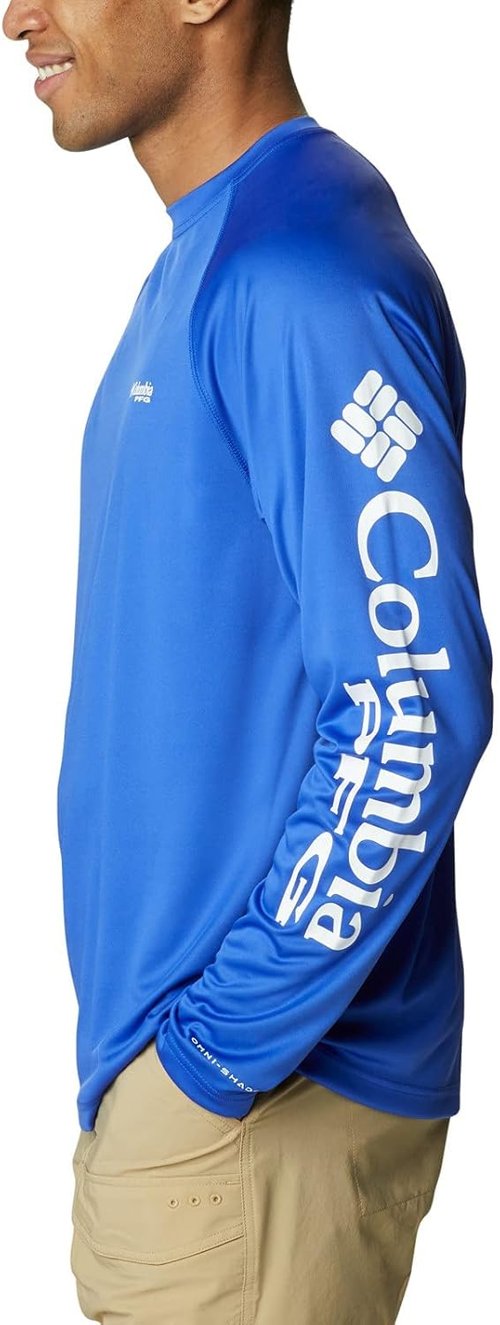 Columbia Men's PFG Terminal Tackle Long Sleeve Fishing Shirt - Quick-Dry | Lightweight Comfort