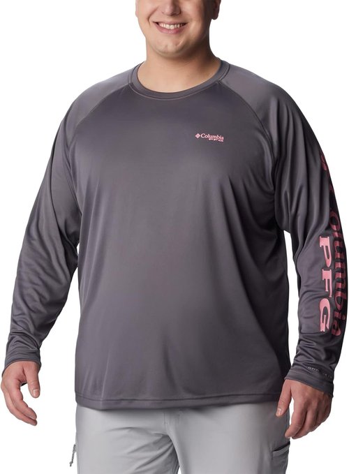 Columbia Men's PFG Terminal Tackle Fishing Shirt - Lightweight & Quick-Dry Fabric