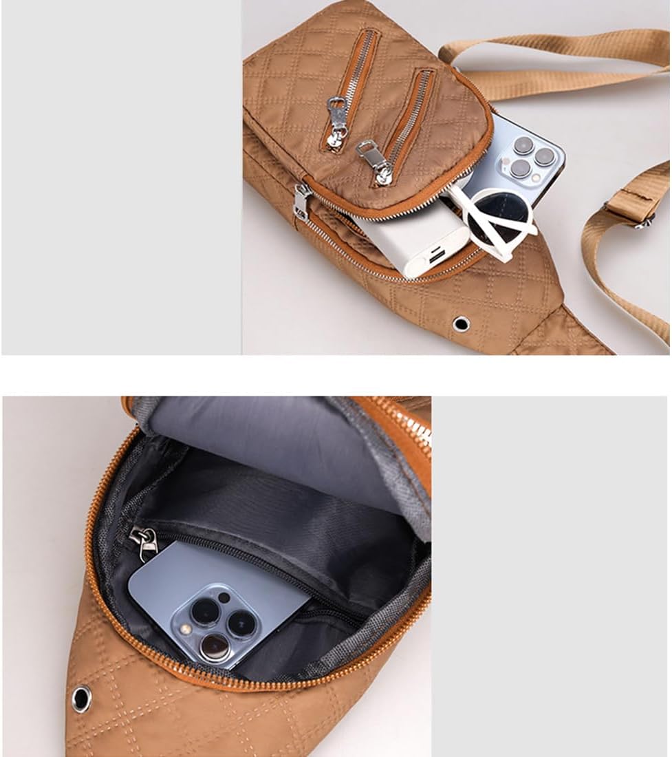 Skiennix Crossbody Sling Backpack - Versatile Daypack for Travel, Sports & Hiking - Unisex Design