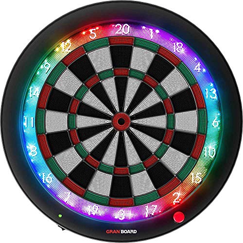 Bluetooth Electronic Dartboard with LED Lighting & App Connectivity