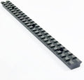 Crotek 10-Inch Picatinny Rail Mount - Durable Aluminum with 25 Slots | Sleek Black Finish