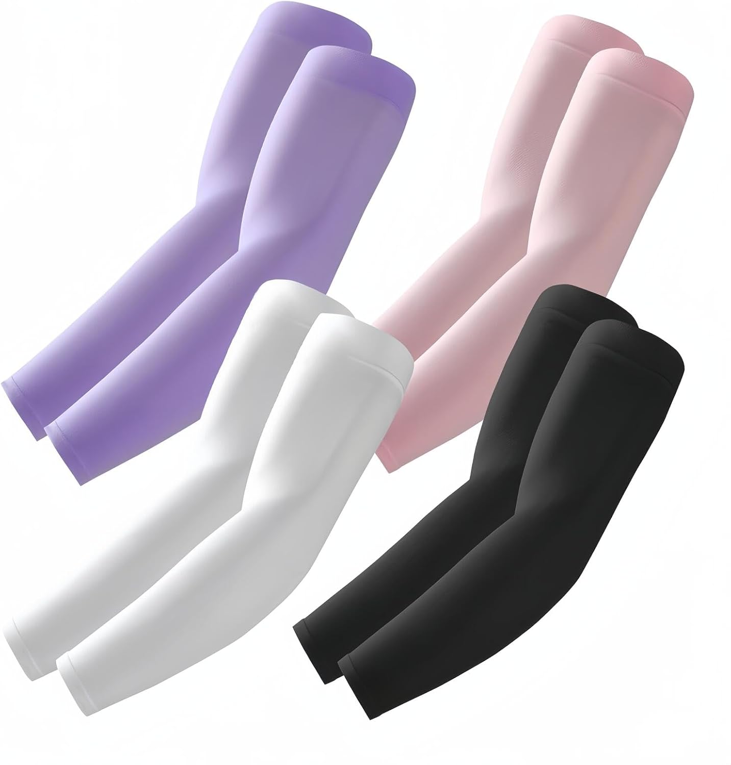 ROXUN Cooling Arm Sleeves - UV Sun Protection & Sports Compression for Men/Women