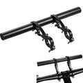 Bike Bicycle Double Handlebar Extender Extension,11.8"(30 cm) Aluminum alloy Super Long Bracket Accessories，For Bike Mounts,GPS Units, Headlights,Light Lamp,Phone Mount,For 20mm-32mm caliber