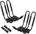 PIRIPARA Kayak Roof Rack - J-Bar Carrier Holder for Canoes & Surf Skis | Set of 4 for SUVs & Trucks