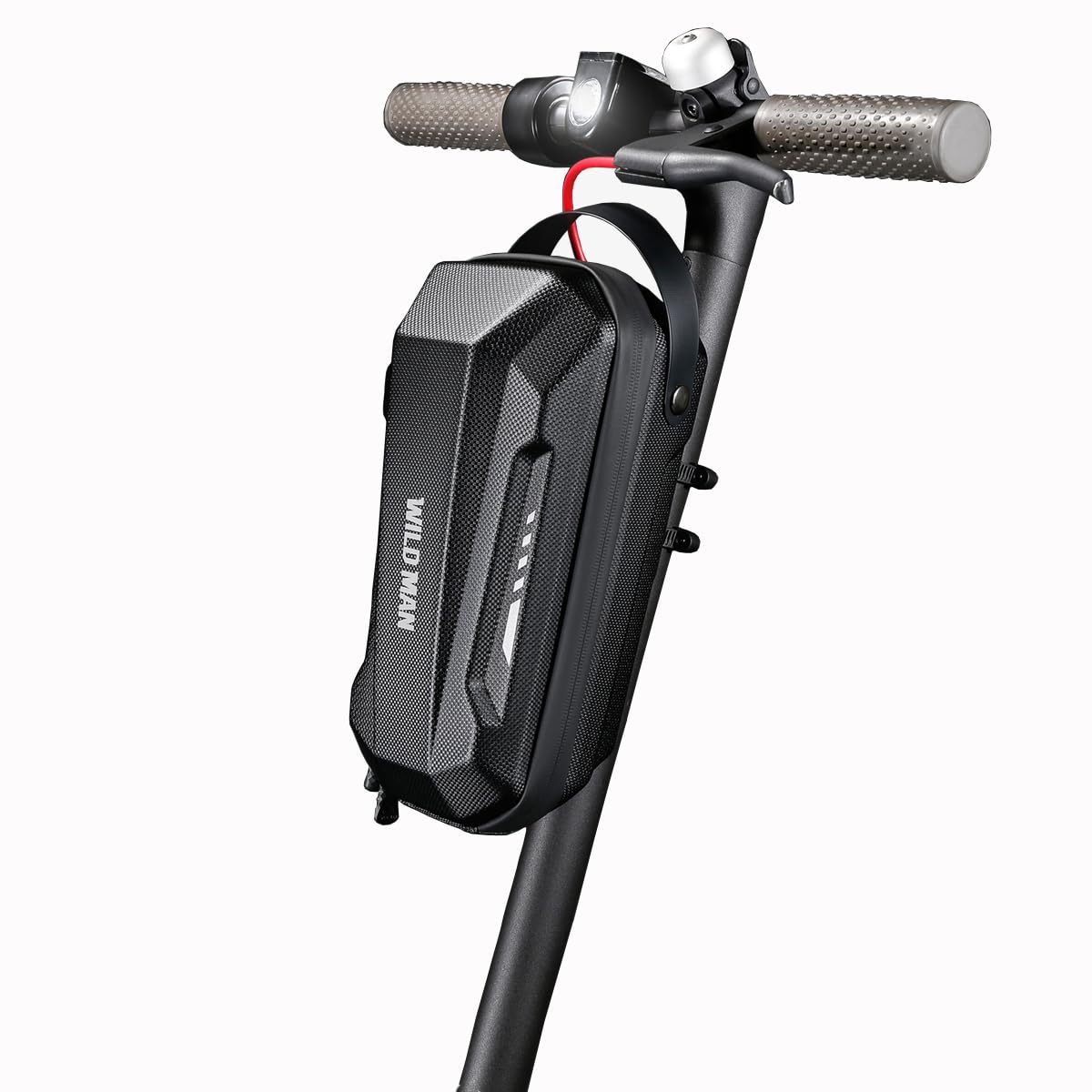 WILD MAN Quick Release Hard Shell Rainproof Scooter Storage Bag for Balancing Scooters Kick Scooters Folding Bike Electric Scooter Bag(GD9X.2L)