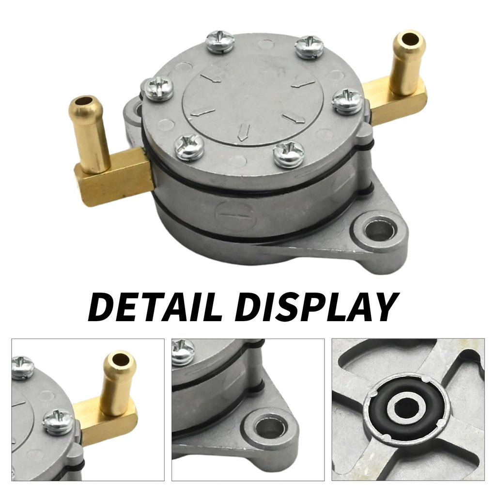 VIKKSAER 14151-G1 24233G1 Fuel Pump Kit with Fuel Filter, Replacement for EZGO Marathon Gas Golf Cart 2-Cycle Engine 1989 1990 1991, Replaces 14151G1, 24233-G1