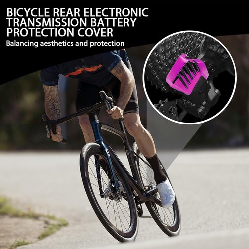 for Sram AXS Battery Protector for GX Eagle /XX1/X01 AXS Derailleur Battery Cover Rear derailleur (Pink)