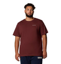 Columbia Men's Thistletown Hills Short Sleeve T-Shirt, Spice Heather, X-Large Tall
