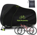 Skiennix Bike Cover for 2 Bikes - Waterproof Outdoor Protection Against Rain, Sun, and Dust